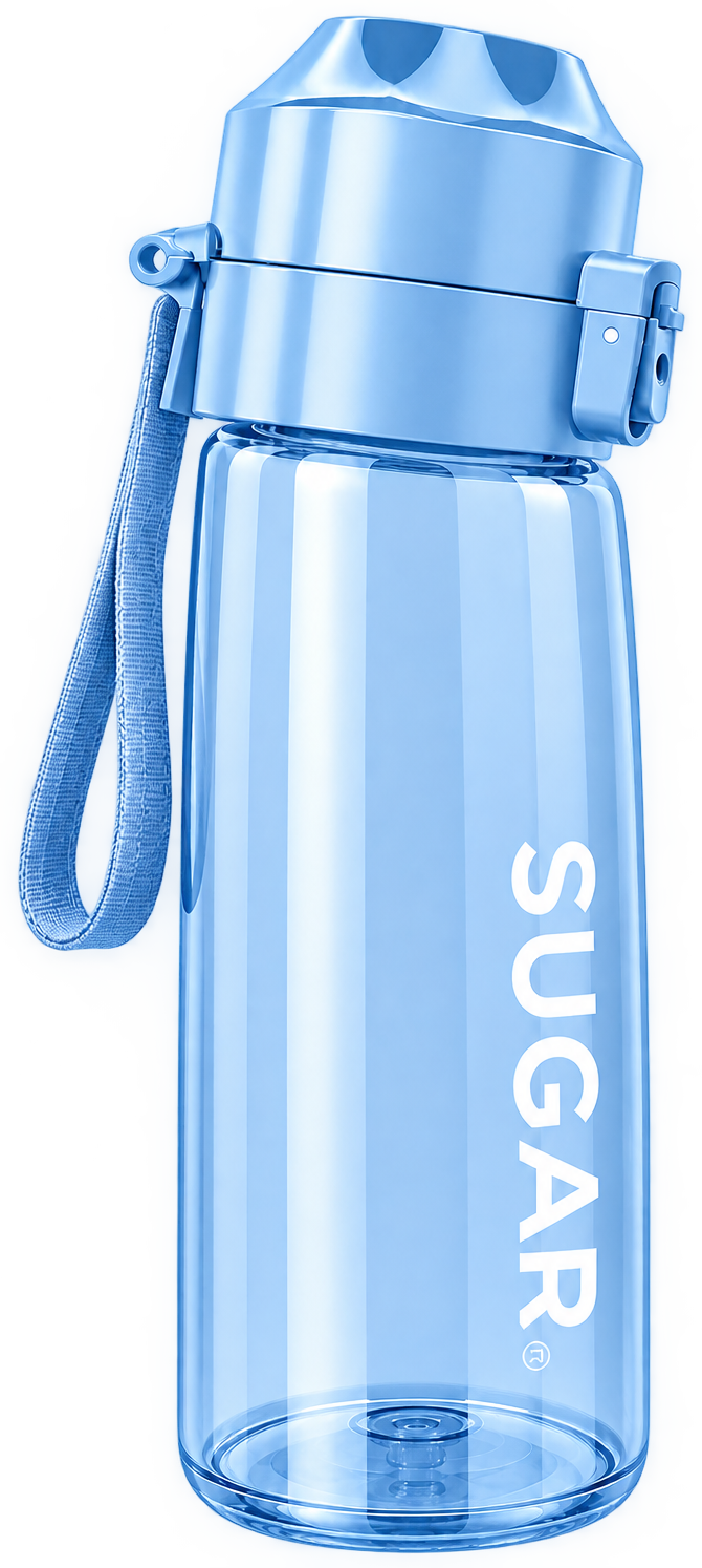 La SUGAR Bottle en Tritan bleu ciel